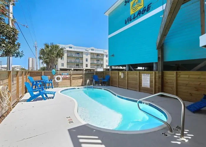 Sunrise Village 215- 2br 1ba Gulf Front Sleep 6 * Gulf Shores